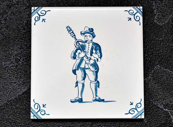 Tile Dutch. Musician 2 