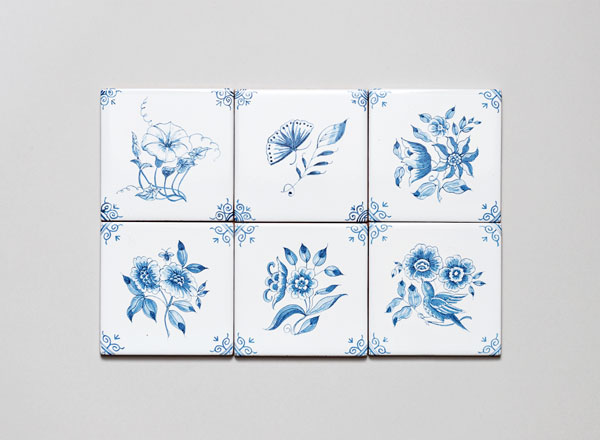 Set of tiles Dutch. Dutch motives #6 