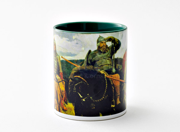 Mug Three heroes (bogatyri). Standard