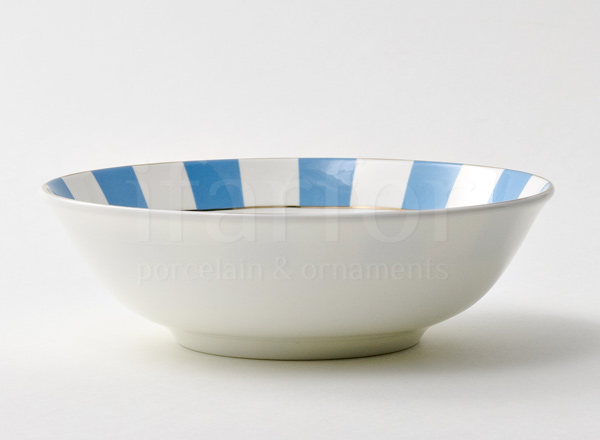 Salad bowl Alice azure 2 Prima