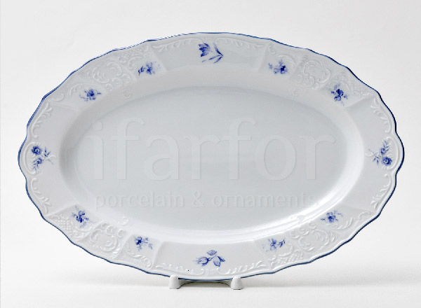 Dish/ platter oval Nord summer Bernadotte