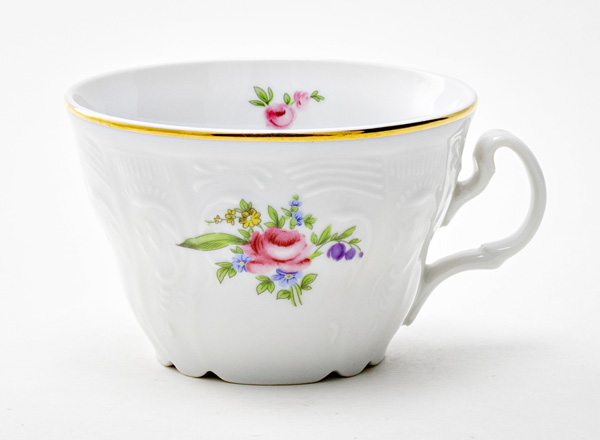 Cup tea Bernadotte Meissen bouquet Bernadotte