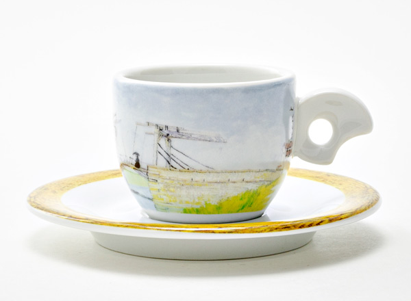 Cup and saucer Coffee Van Gogh. Channel DOVA