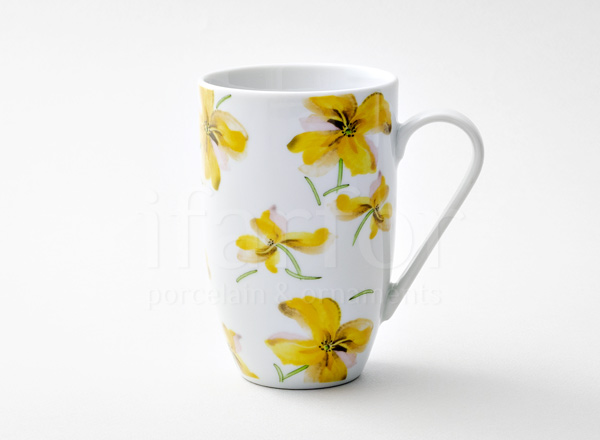 Mug Small yellow flowers Milan