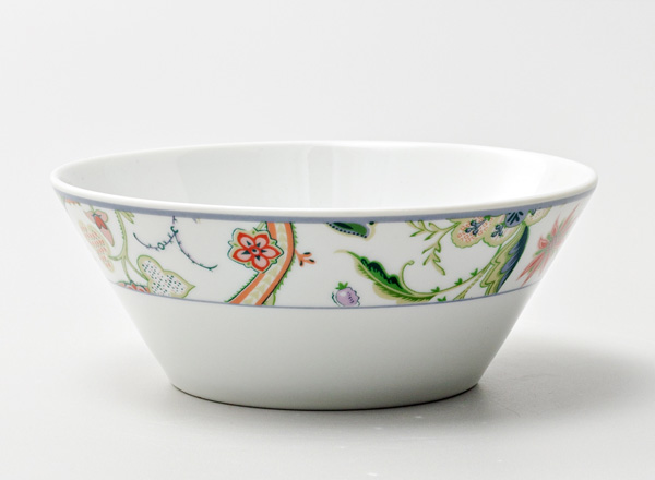 Salad bowl round Forest pattern TOM