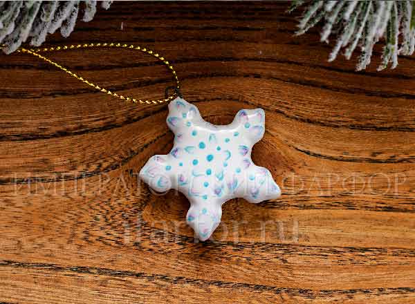 Christmas tree toy Snowflake