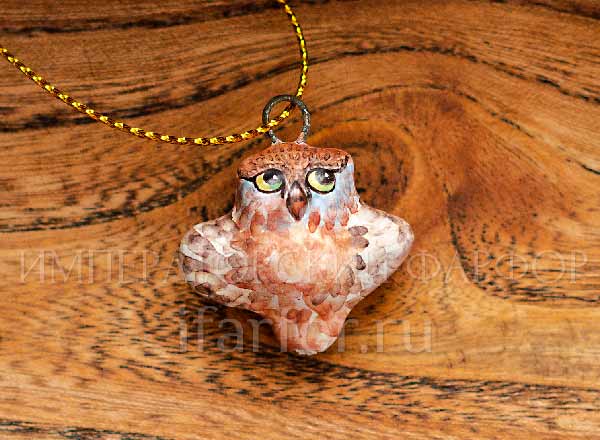 Christmas tree toy Owl Motley owl