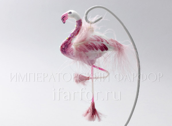 Christmas tree toy Flamingo