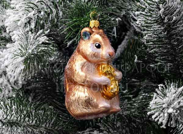 Christmas tree toy Hamster