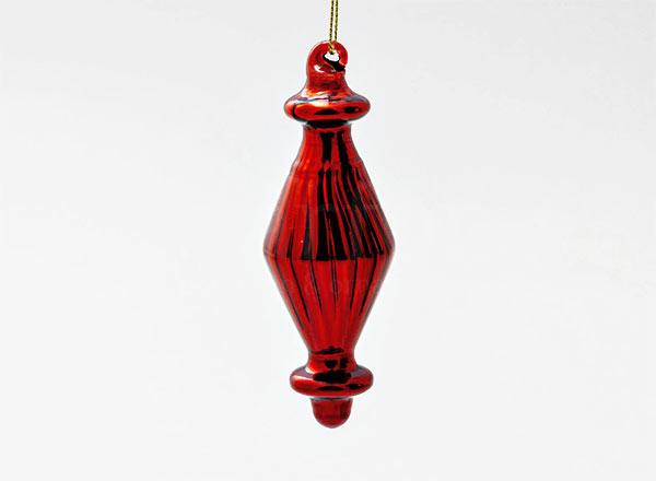 Christmas tree toy The spindle 3 Red