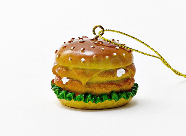 Christmas tree toy Hamburger