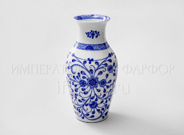 Vase Alte Ranke blau Marie-Luise 1150