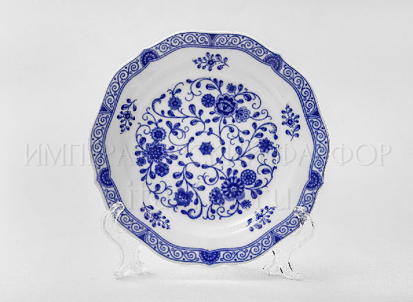 Saucer Coffee Alte Ranke blau Marie-Luise 1150