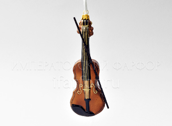 Christmas tree toy Musical Instruments. Violin