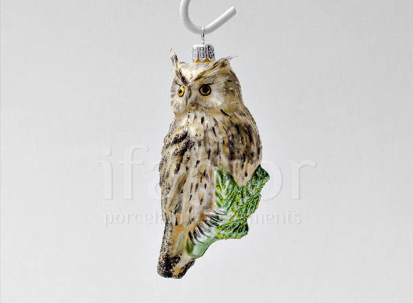 Christmas tree toy Owl Motley owl