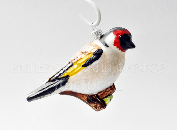 Christmas tree toy Goldfinch