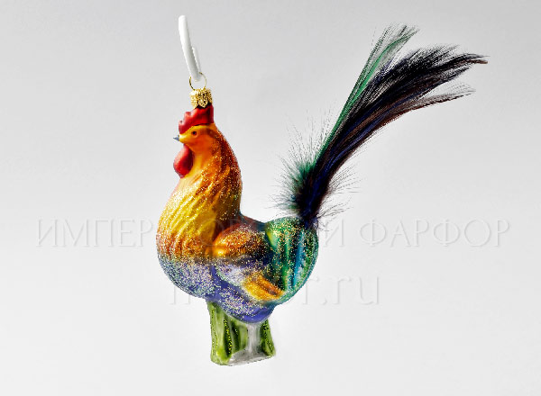 Christmas tree toy Rooster