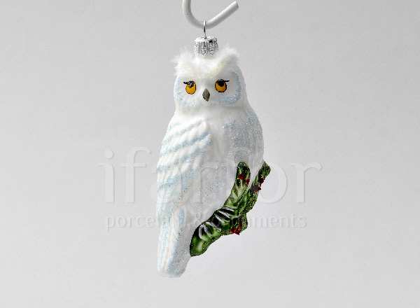 Christmas tree toy Polar owl Polar owl