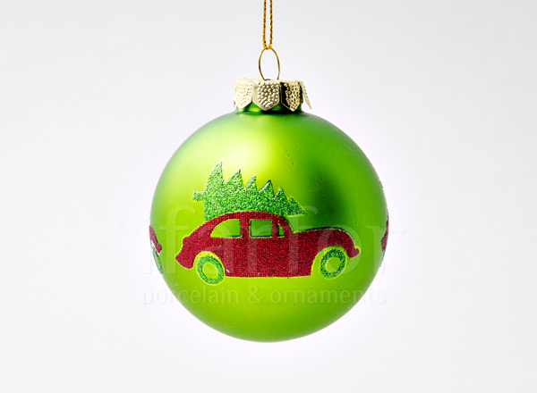 Christmas tree toy Christmas ball Small car