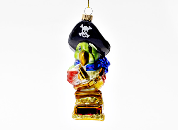 Christmas tree toy Parrot pirate