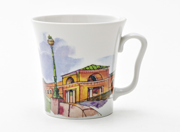 Mug Sankt-Peterburg.Malokonyushennyy most Leningrad