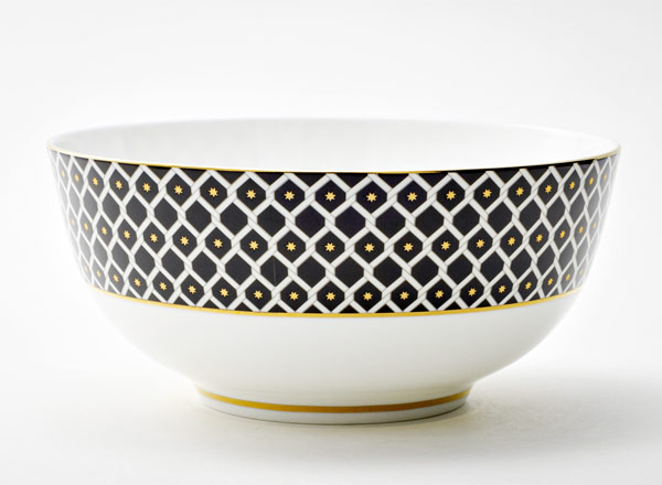 Salad bowl Nero 2 Oriental