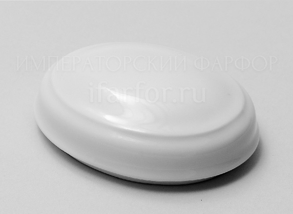 Lid to toilet box White Oval