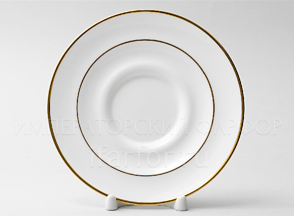 Saucer tea Gold ribbon Isadora