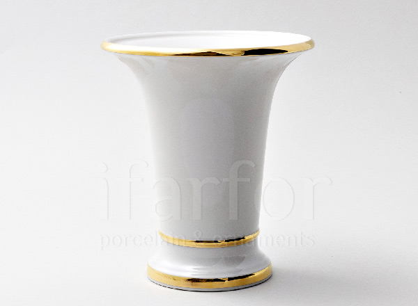 Vase Gold ribbon Empire