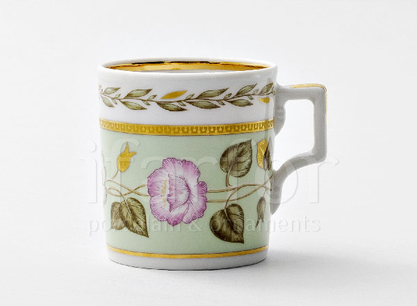 Cup tea Nephrite background 2 Armorial