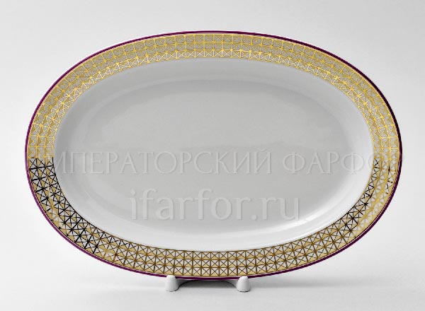 Dish/ platter oval Zamoskvorechye Youth