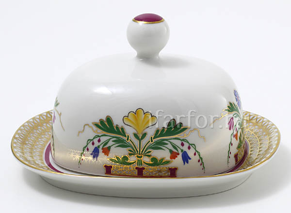 Butter dish Zamoskvorechye Rectangular