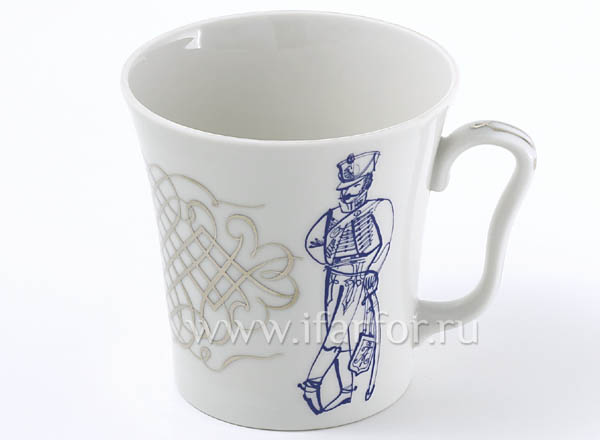 Mug Hussar. Oath Leningrad