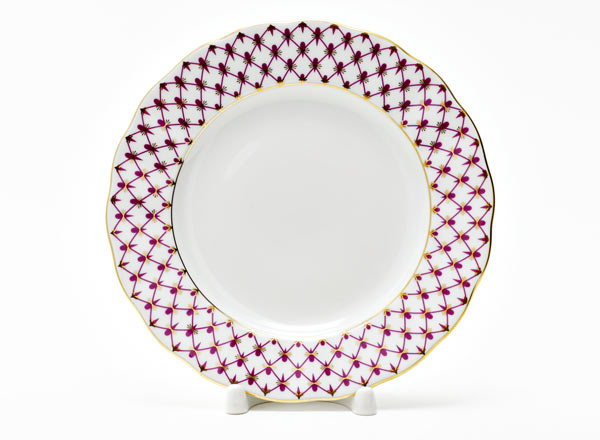 Plate dessert Net-Blues