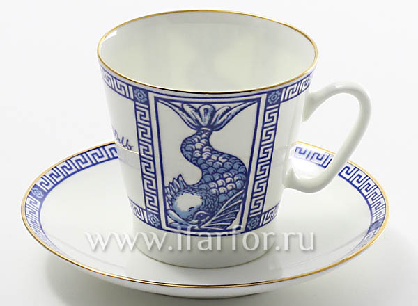 Cup and saucer Petropolis Black coffee