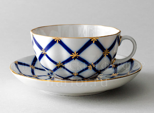 Cup and saucer tea Polyhedron Tulip