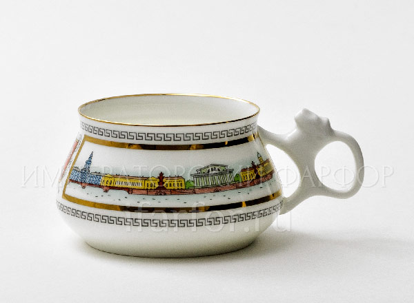 Cup without saucer Neva embankments Bilibin