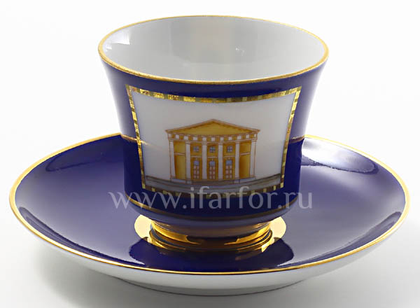 Coffee cup and saucer second grade Classic of St.Petersburg 5 Banquet