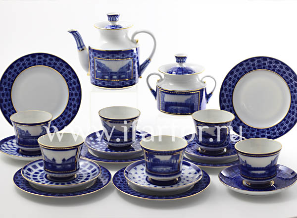 Tea Set Bridges of St. Petersburg 6/20 Banquet