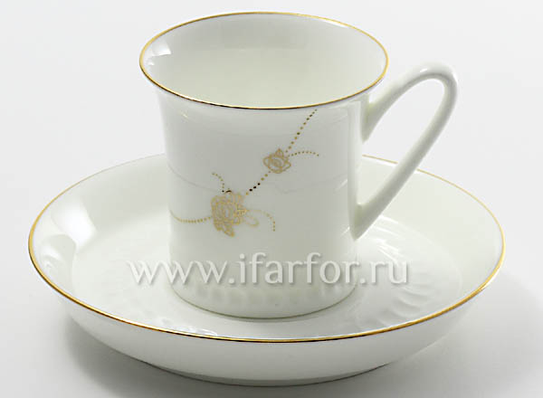 Cup and saucer My happiness 2 Vertical