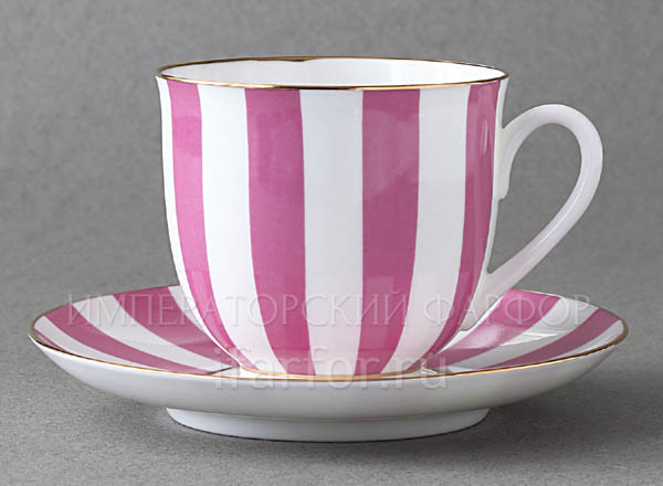 Cup and saucer Yes and no (pink) Lily of the valley