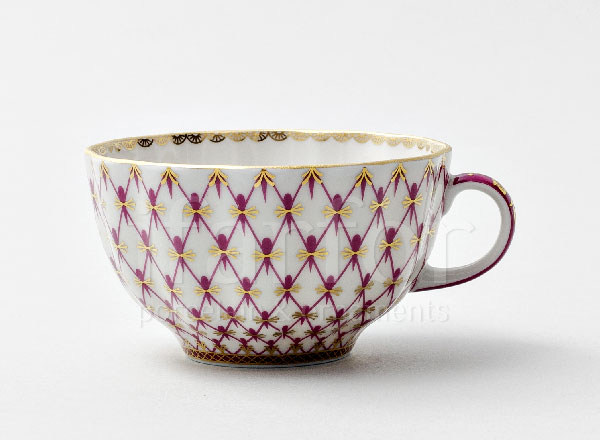 Cup and saucer tea Net-Blues Tulip