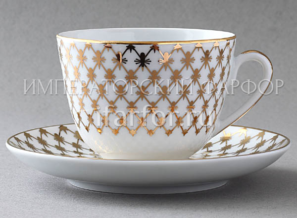 Cup and saucer tea Net-Jazz Spring