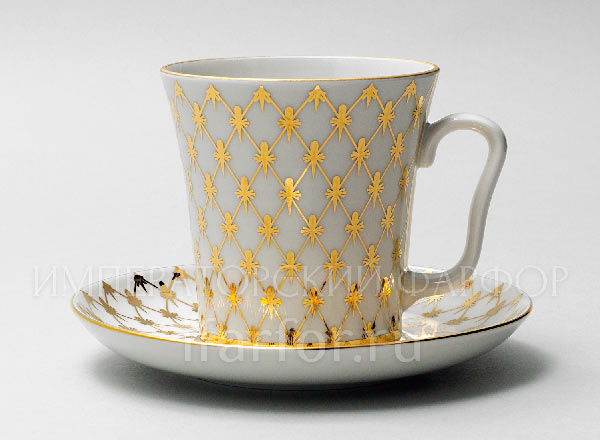 Mug and saucer Net-Jazz Leningrad