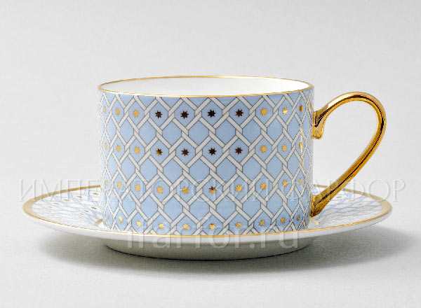 Cup and saucer tea Azur 2 Idyll