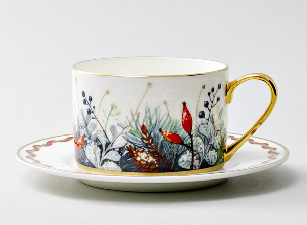 Cup and saucer tea Kalenda Idyll