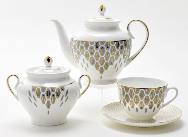 Tea Set Salamander Gray 6/14 Spring-2