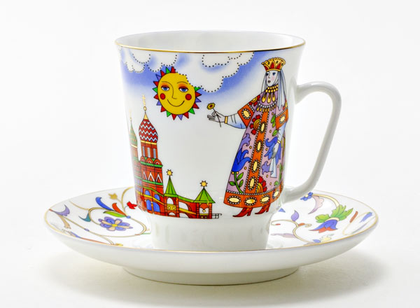 Cup and saucer Moscow Cathedral May