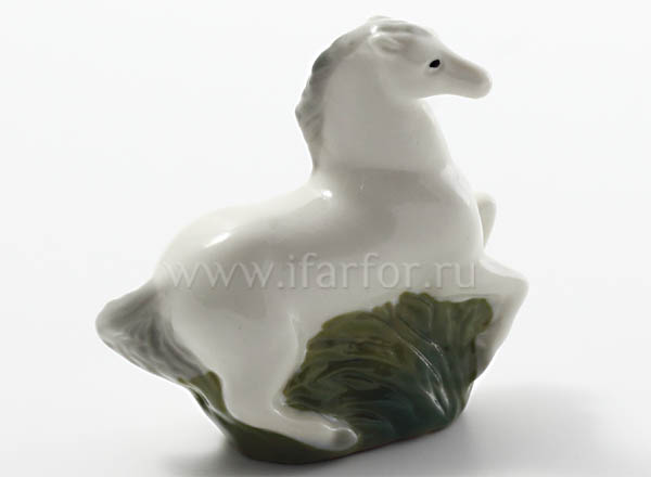 Sculpture Souvenir horse White