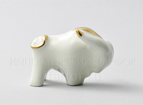 Sculpture Bull Gold